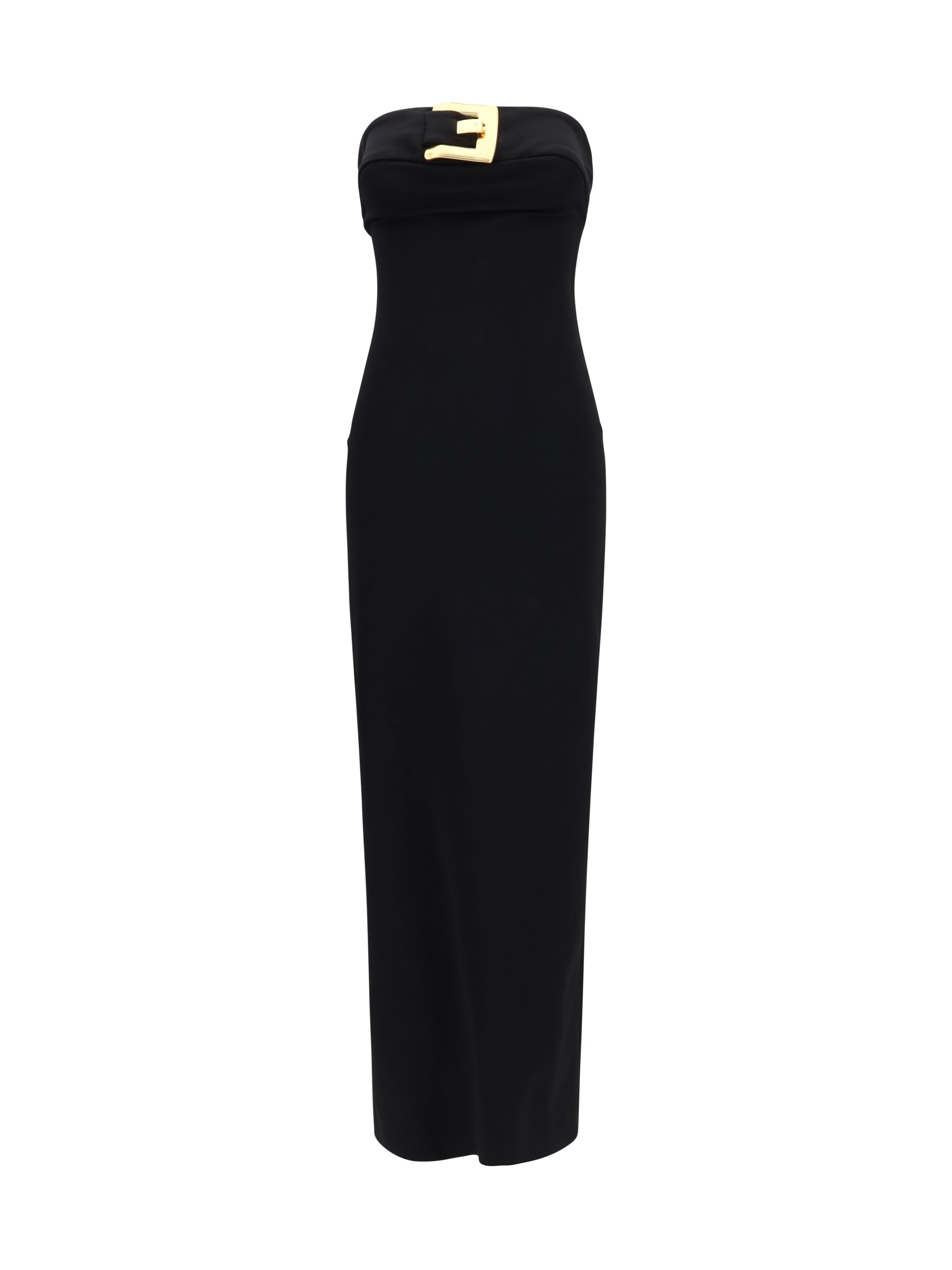 long stretch viscose dress