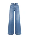 wide-leg jeans