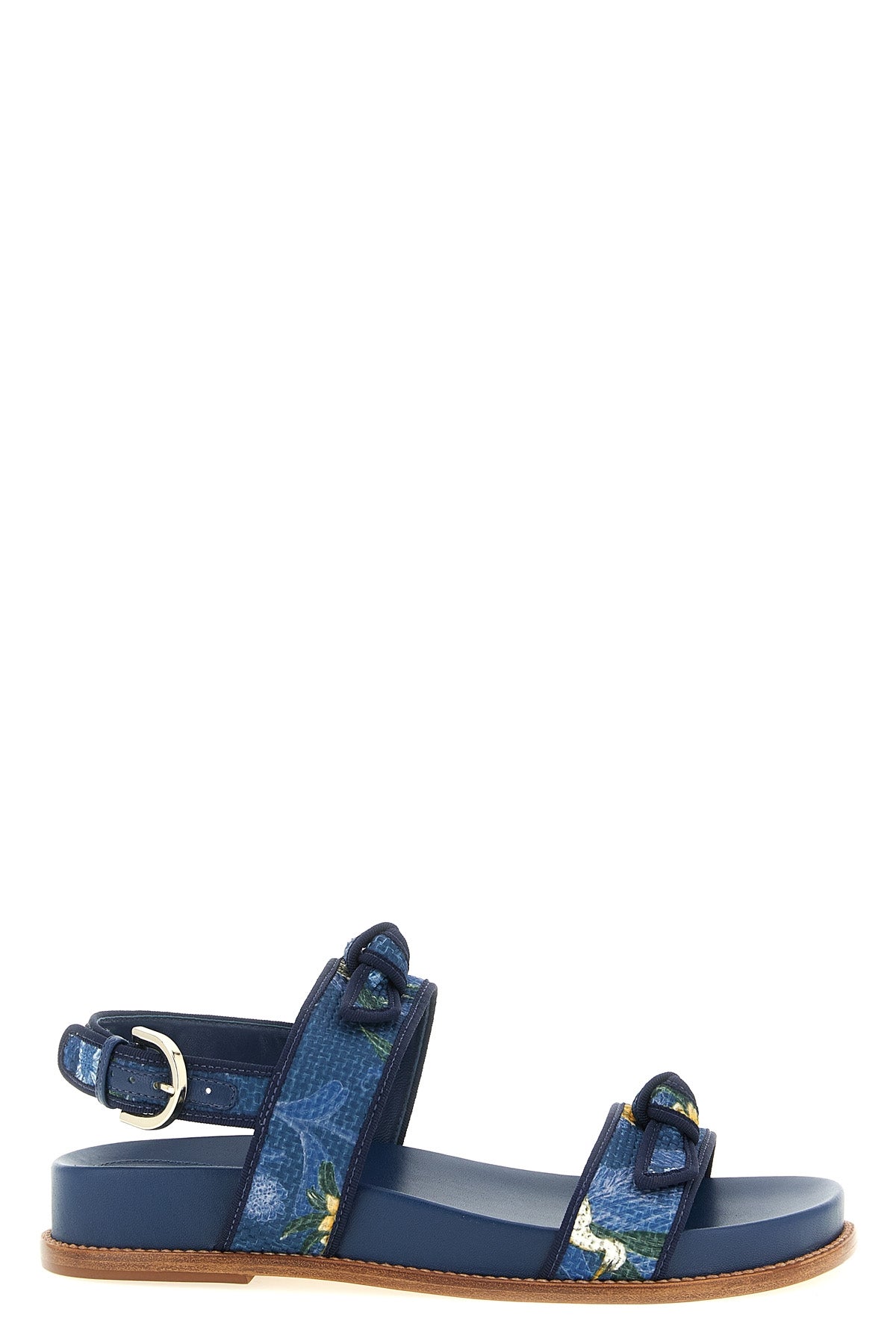 ALEXANDRE BIRMAN 37 alexandre birman x agua by agua bendita grosgrain raffia sport sandals in flor