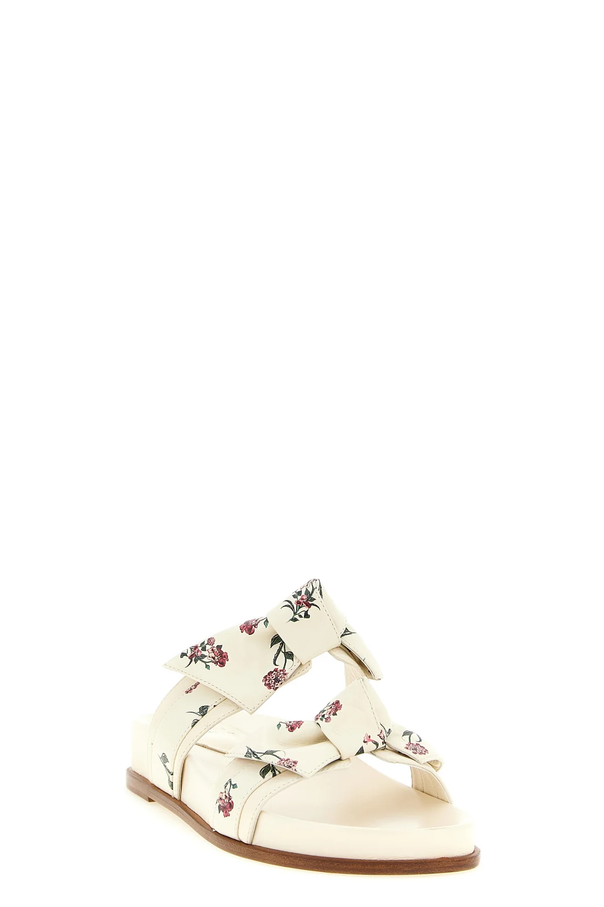 alexandre birman x agua by agua bendita maxi clarita flat sandals in floral pa