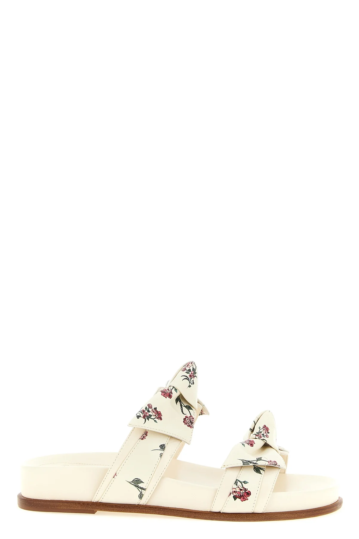 alexandre birman x agua by agua bendita maxi clarita flat sandals in floral pa