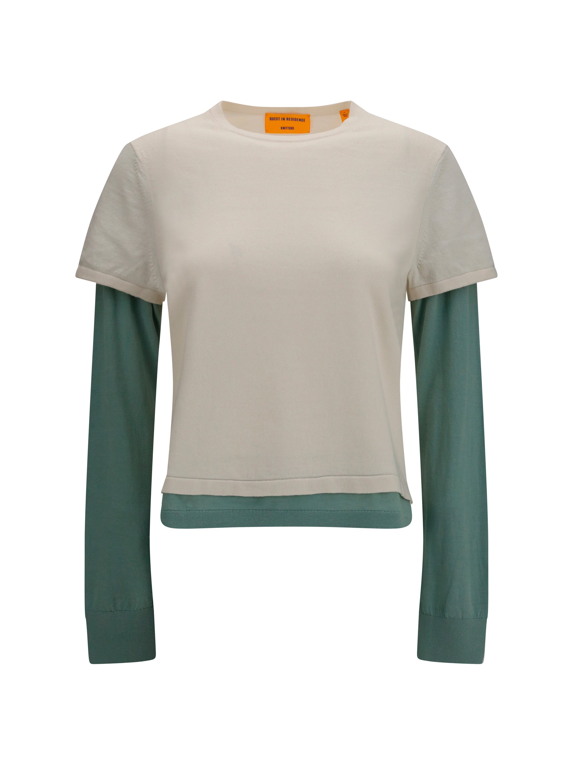 GUEST IN RESIDENCE M layered sweater