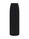 long skirt with back slit