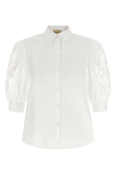 the valentino garavani cotton poplin shirt redefines classic tailoring through i