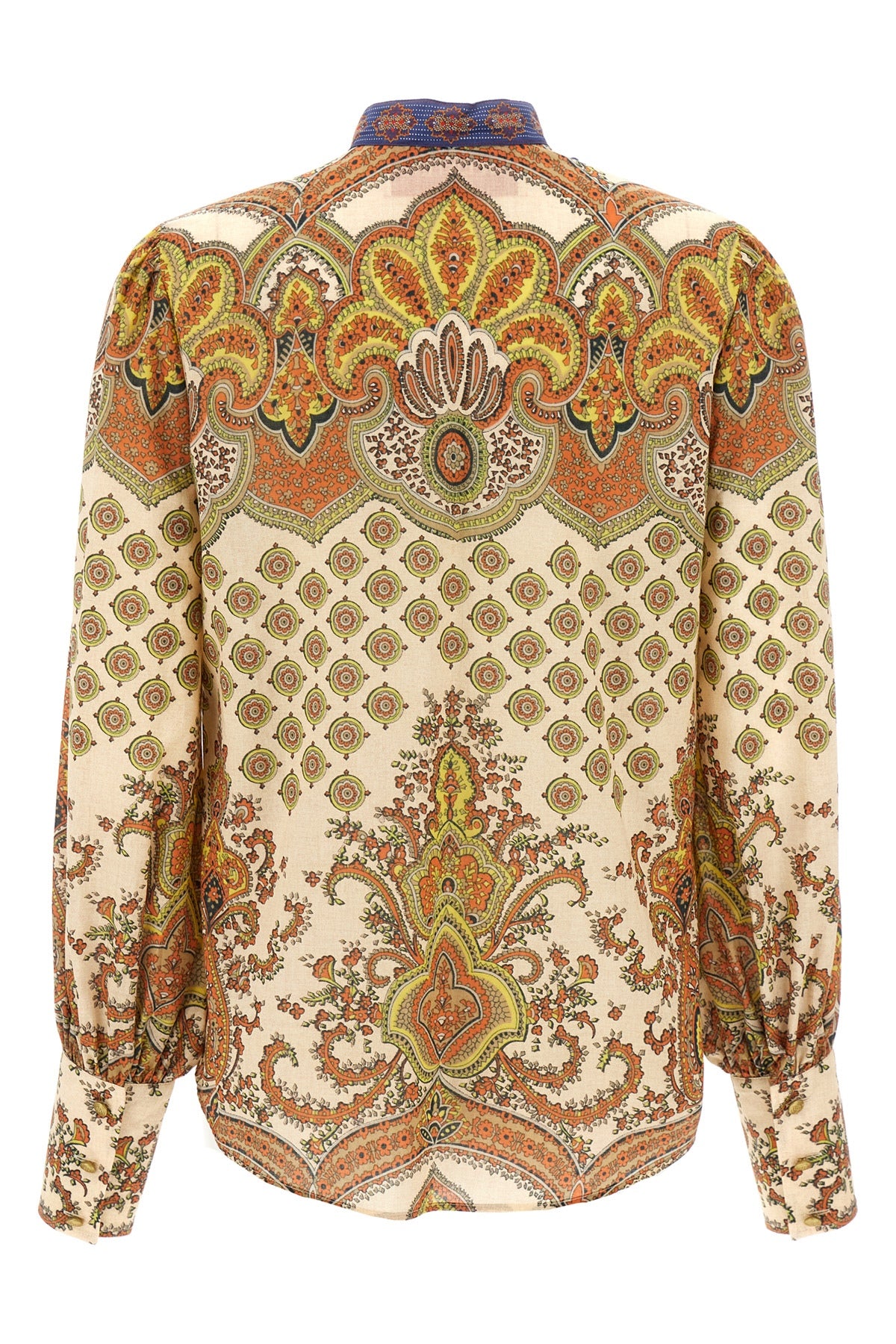 VALENTINO GARAVANI 42 voyage imaginaire cotton shirt