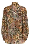 all-over après lhiver - fiorellini print semi-transparent silk shirt