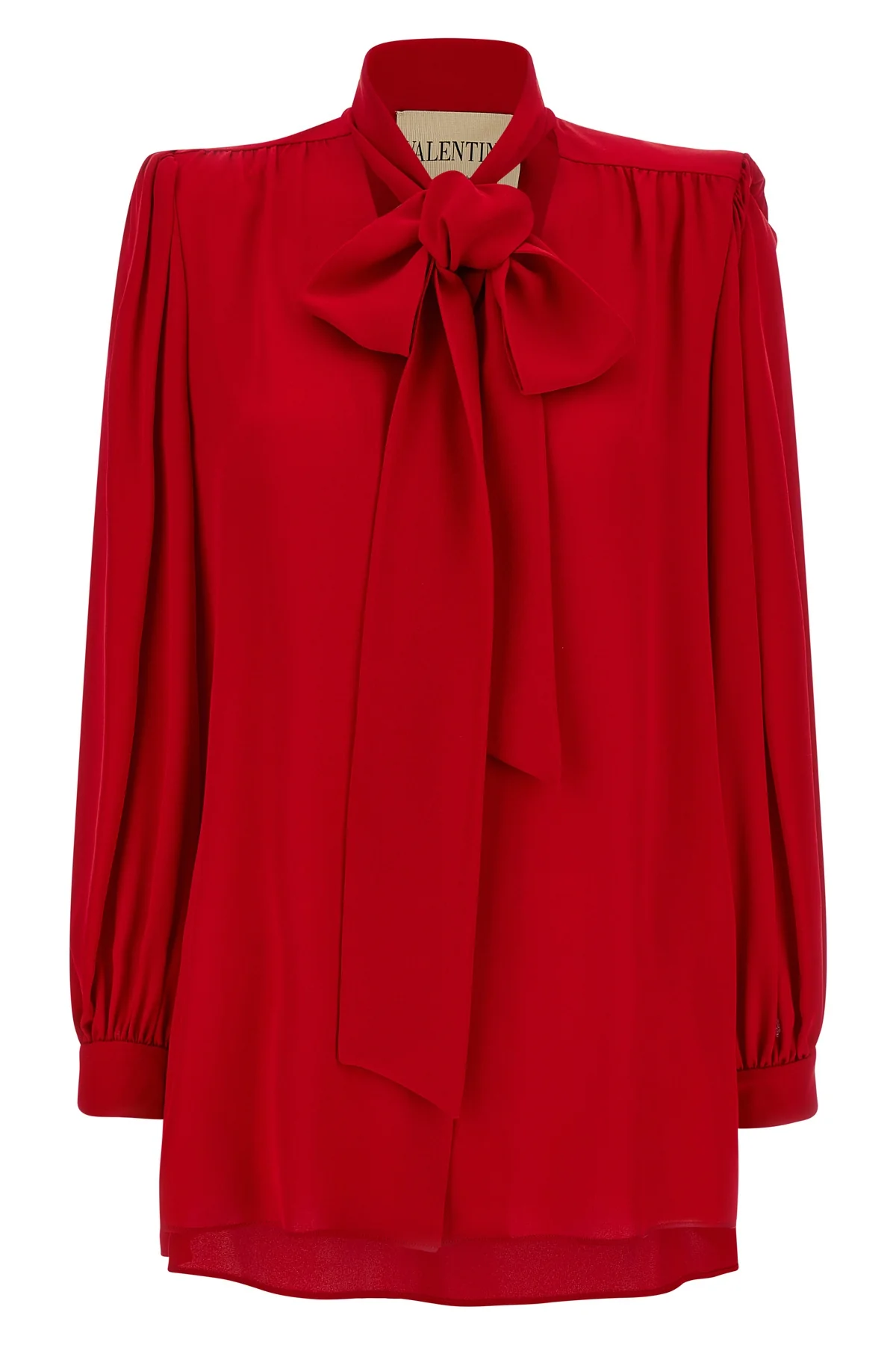 VALENTINO GARAVANI 40 the valentino garavani bow shirt features a fluid tailored silhouette