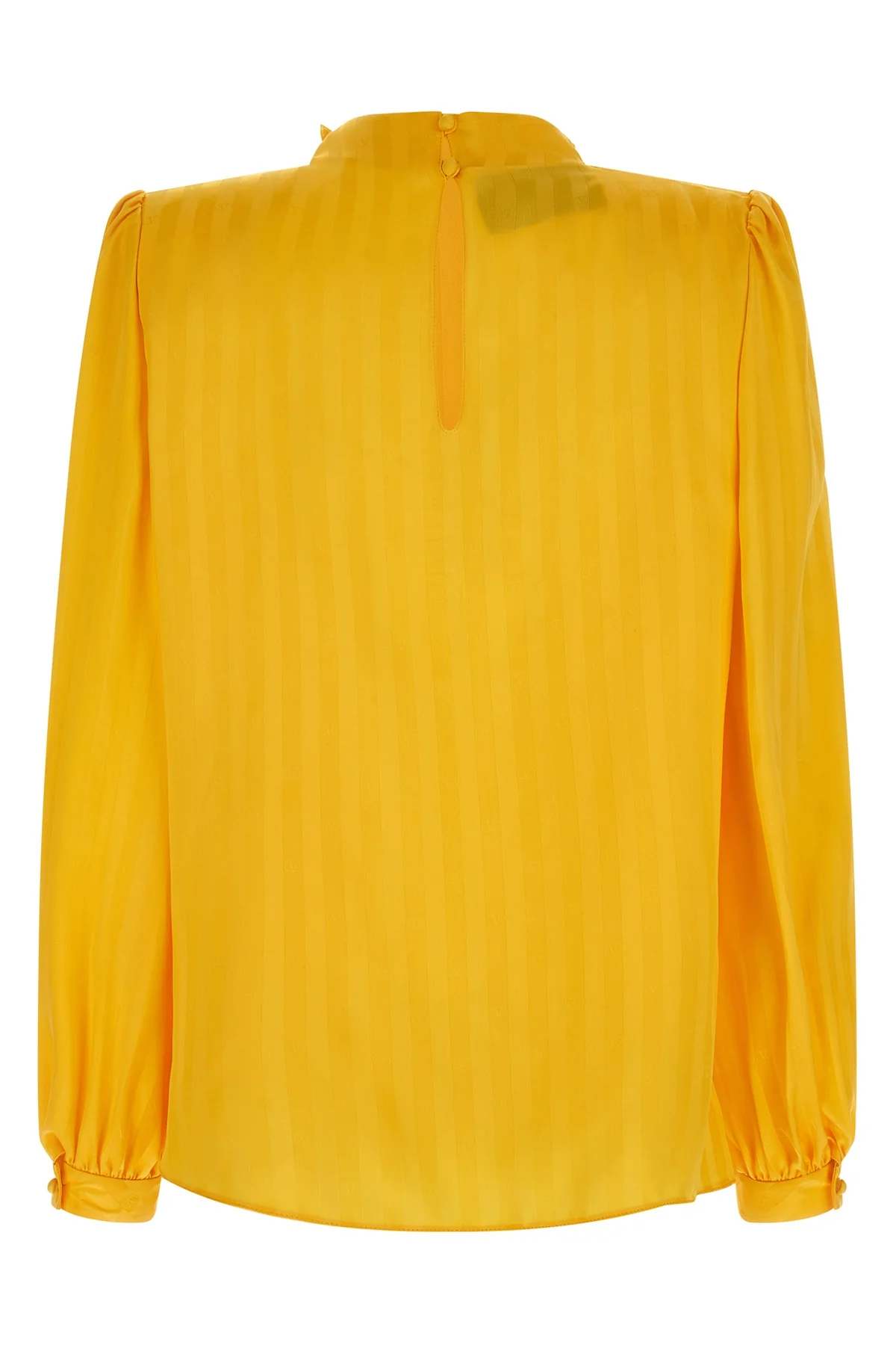 VALENTINO GARAVANI 40 valentino garavanis mossi pure silk shirt stands out for its sartorial constr