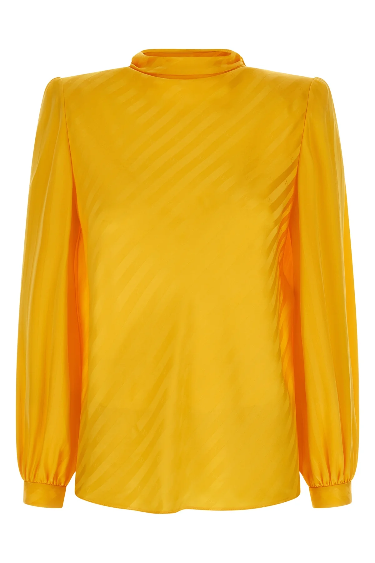 VALENTINO GARAVANI 40 valentino garavanis mossi pure silk shirt stands out for its sartorial constr