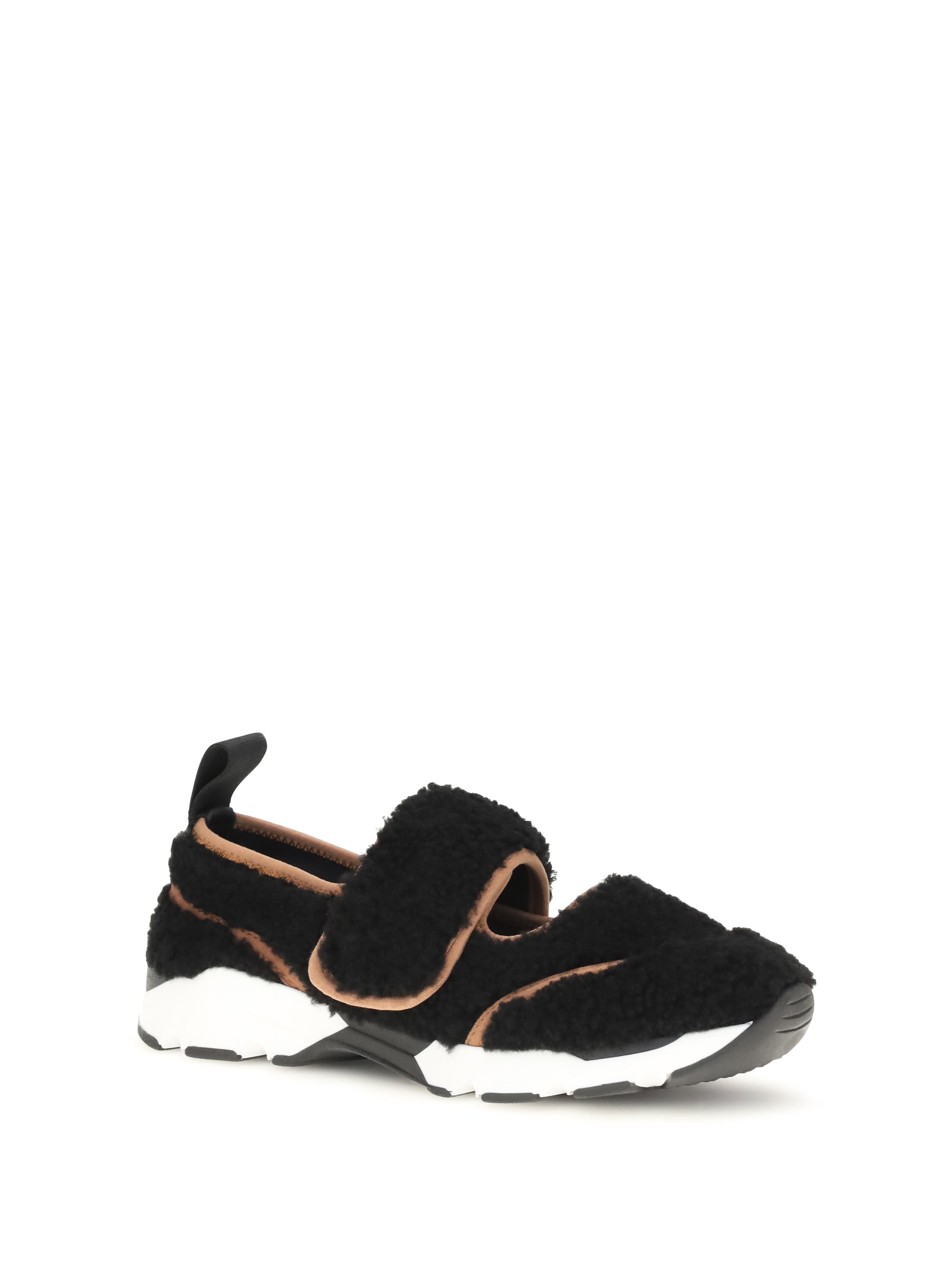 MARNI 36 mary jane shearling sneakers