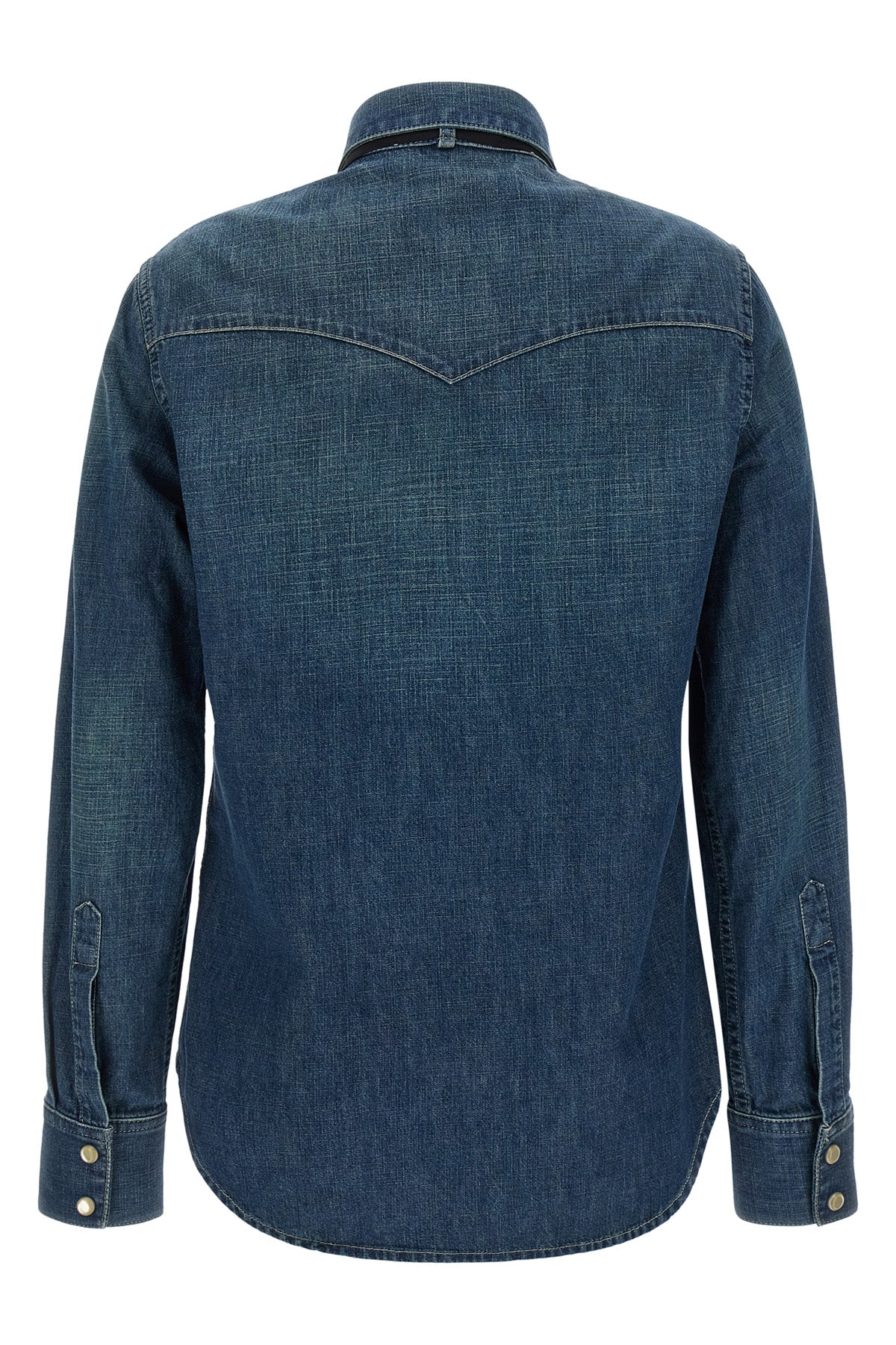 VALENTINO GARAVANI 38 the valentino garavani denim shirt redefines the codes of casual wear through a