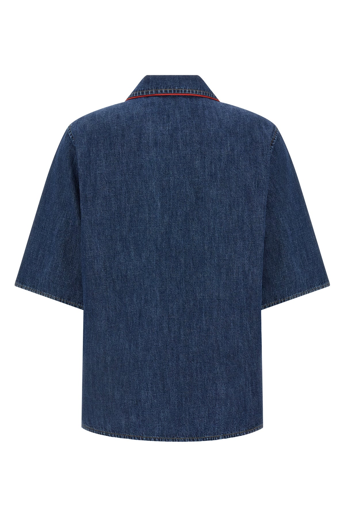 VALENTINO GARAVANI 40 the valentino garavani denim shirt combines casual aesthetics