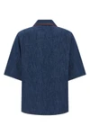 the valentino garavani denim shirt combines casual aesthetics
