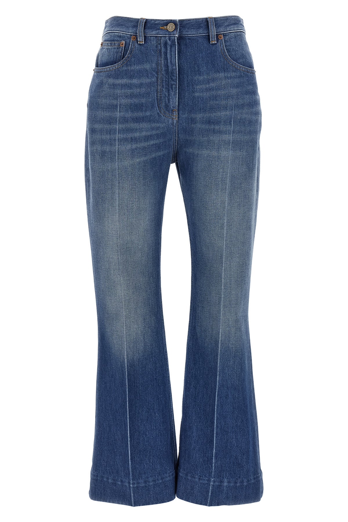 VALENTINO GARAVANI 27 flared leg cotton denim jeans