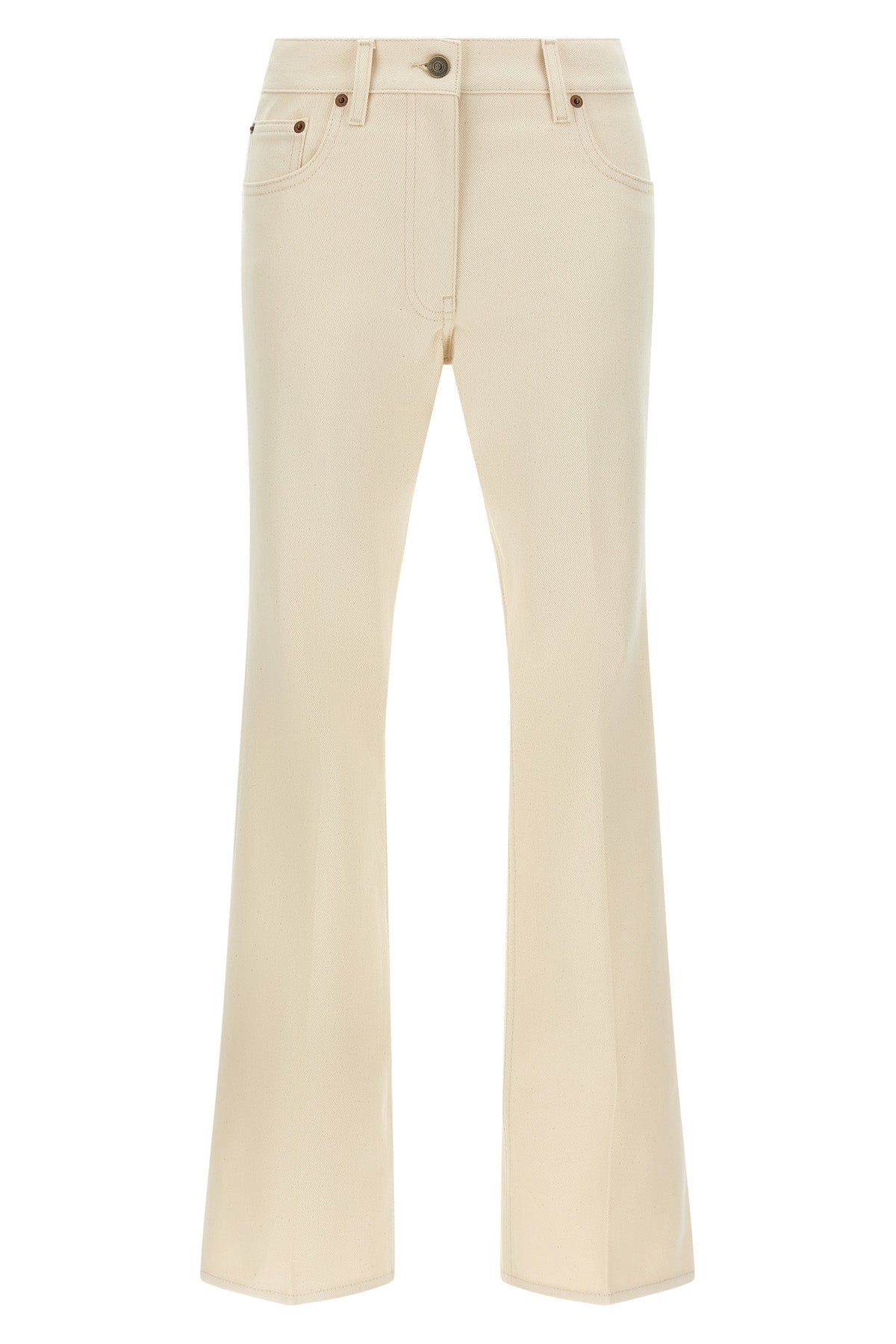 VALENTINO GARAVANI 26 garment-dyed solid denim jeans