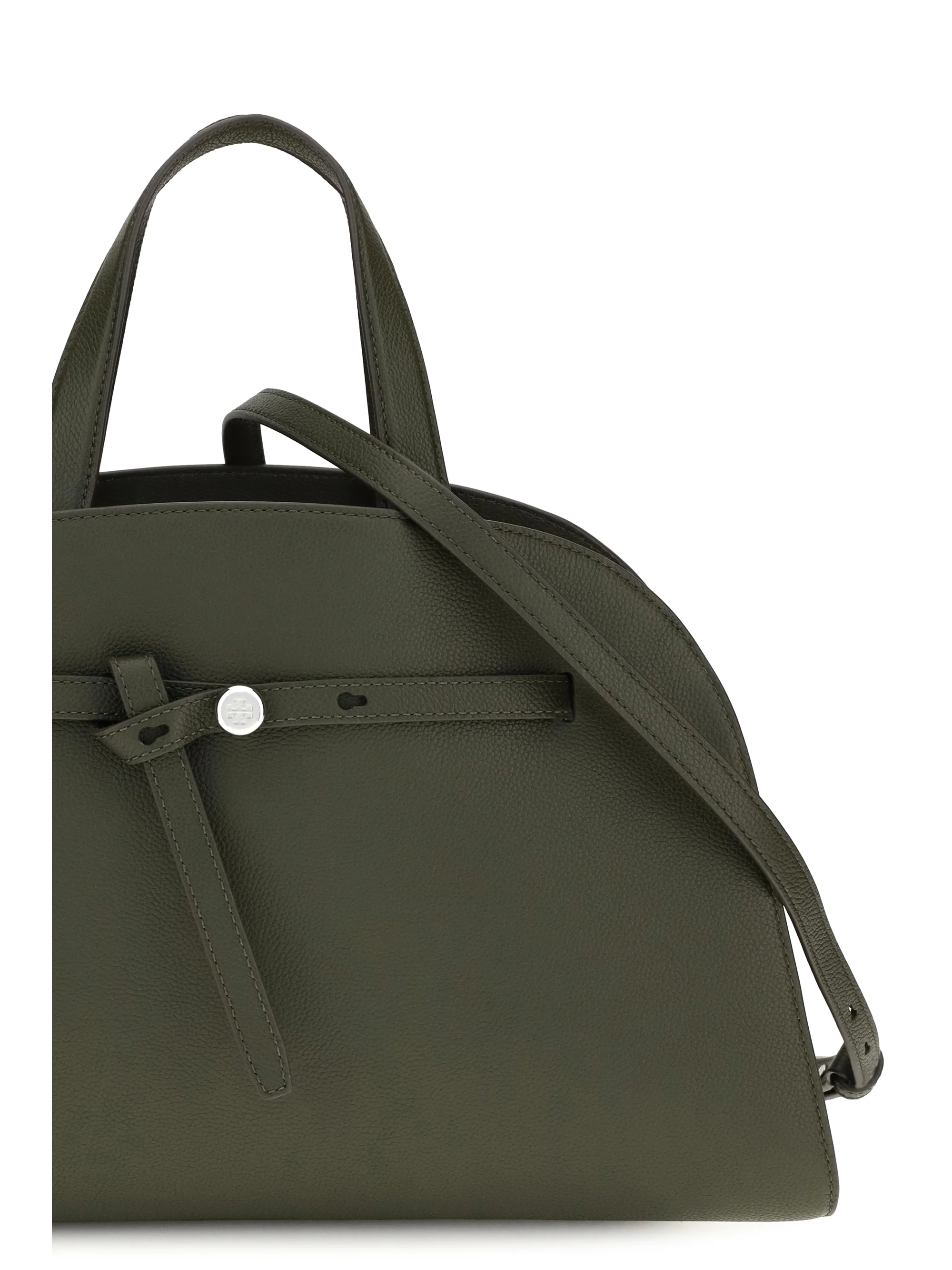 romy calf leather top handle bag