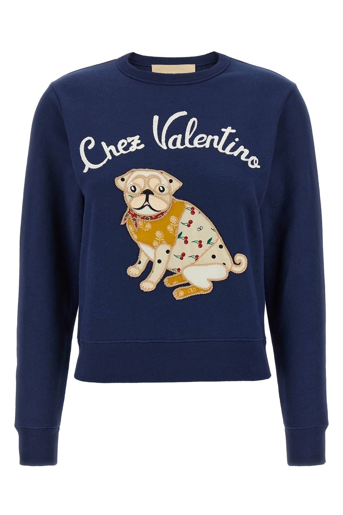 VALENTINO GARAVANI M chez valentino sweatshirt in brushed cotton