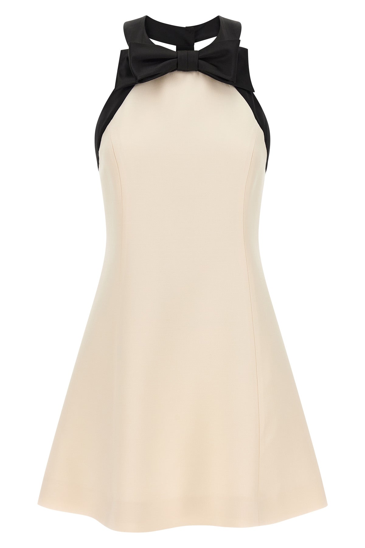 VALENTINO GARAVANI 38 crepe couture mini dress