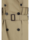 oversized double-breasted trench