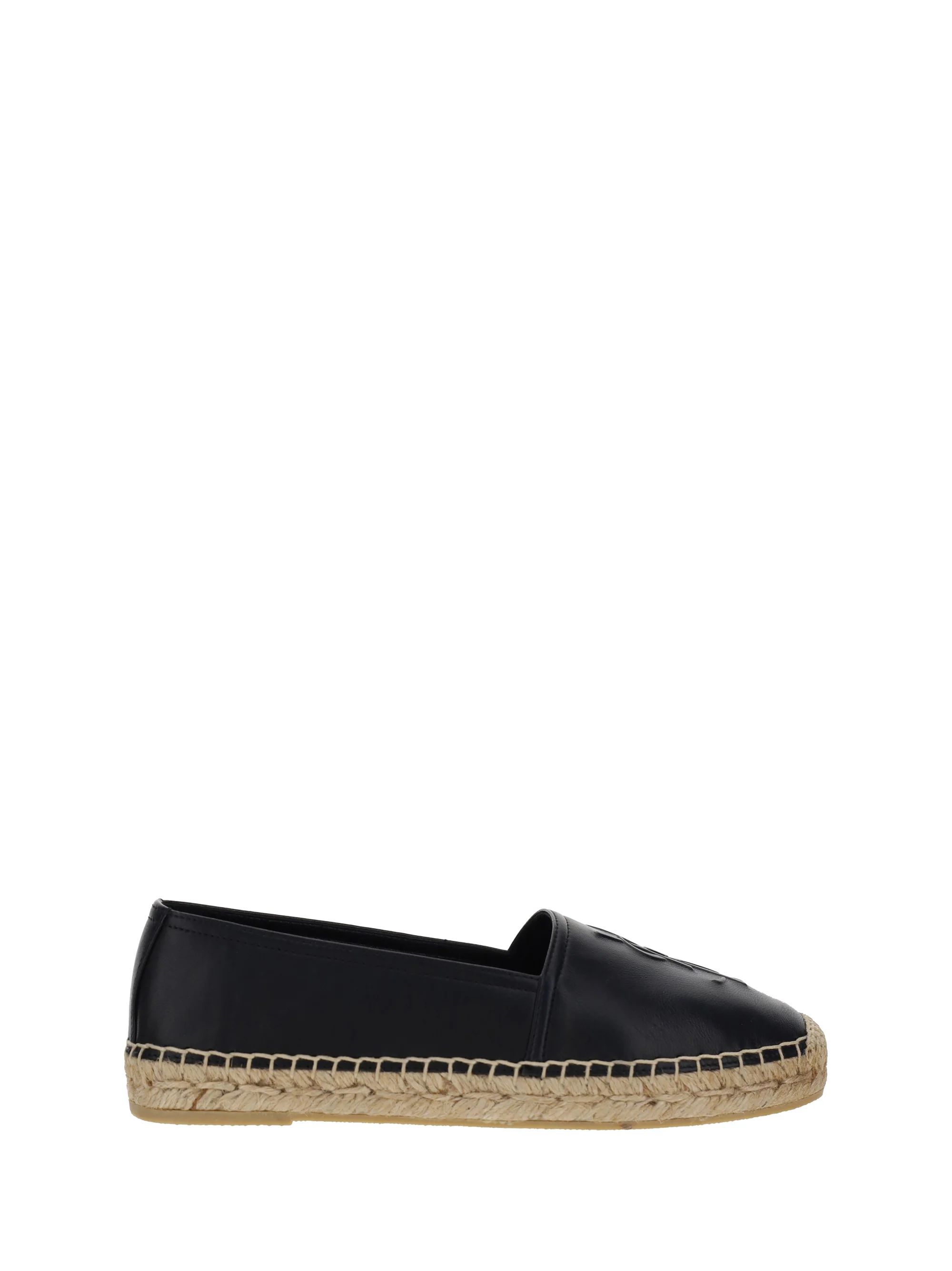 SAINT LAURENT 36 lambskin espadrilles