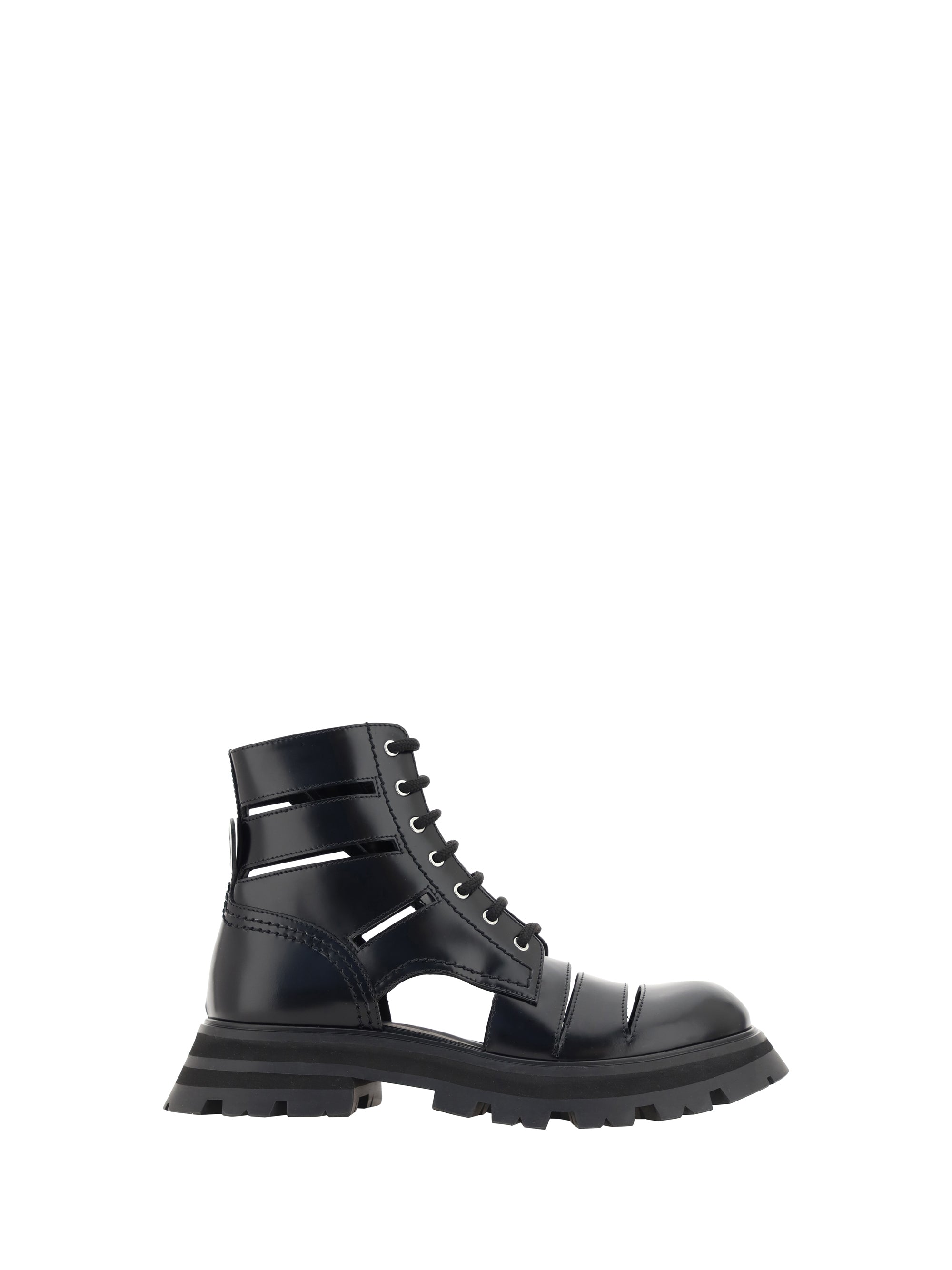 ALEXANDER MCQUEEN 37.5 wander combat boots