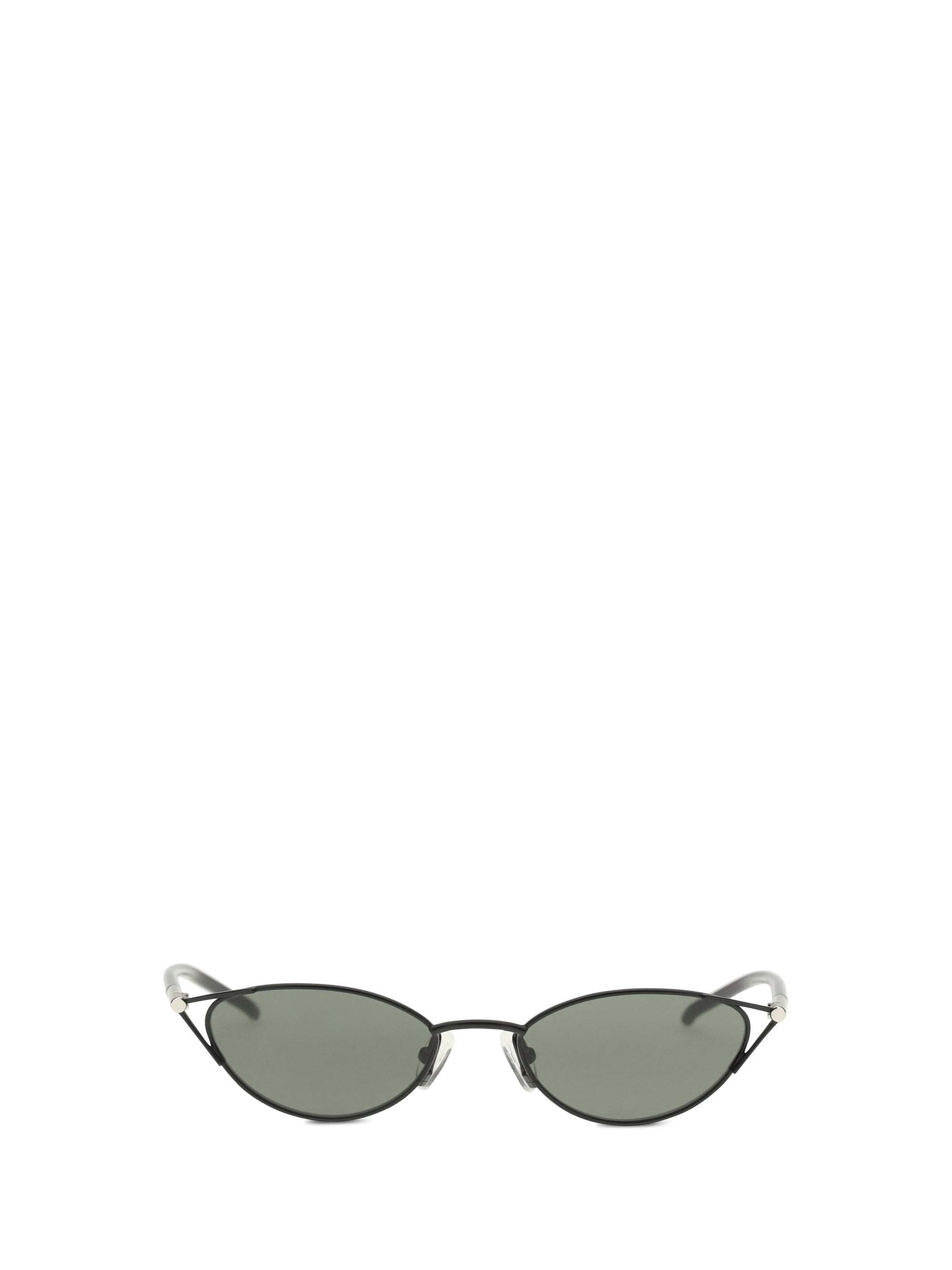 slim cat-eye sunglasses with t-bar