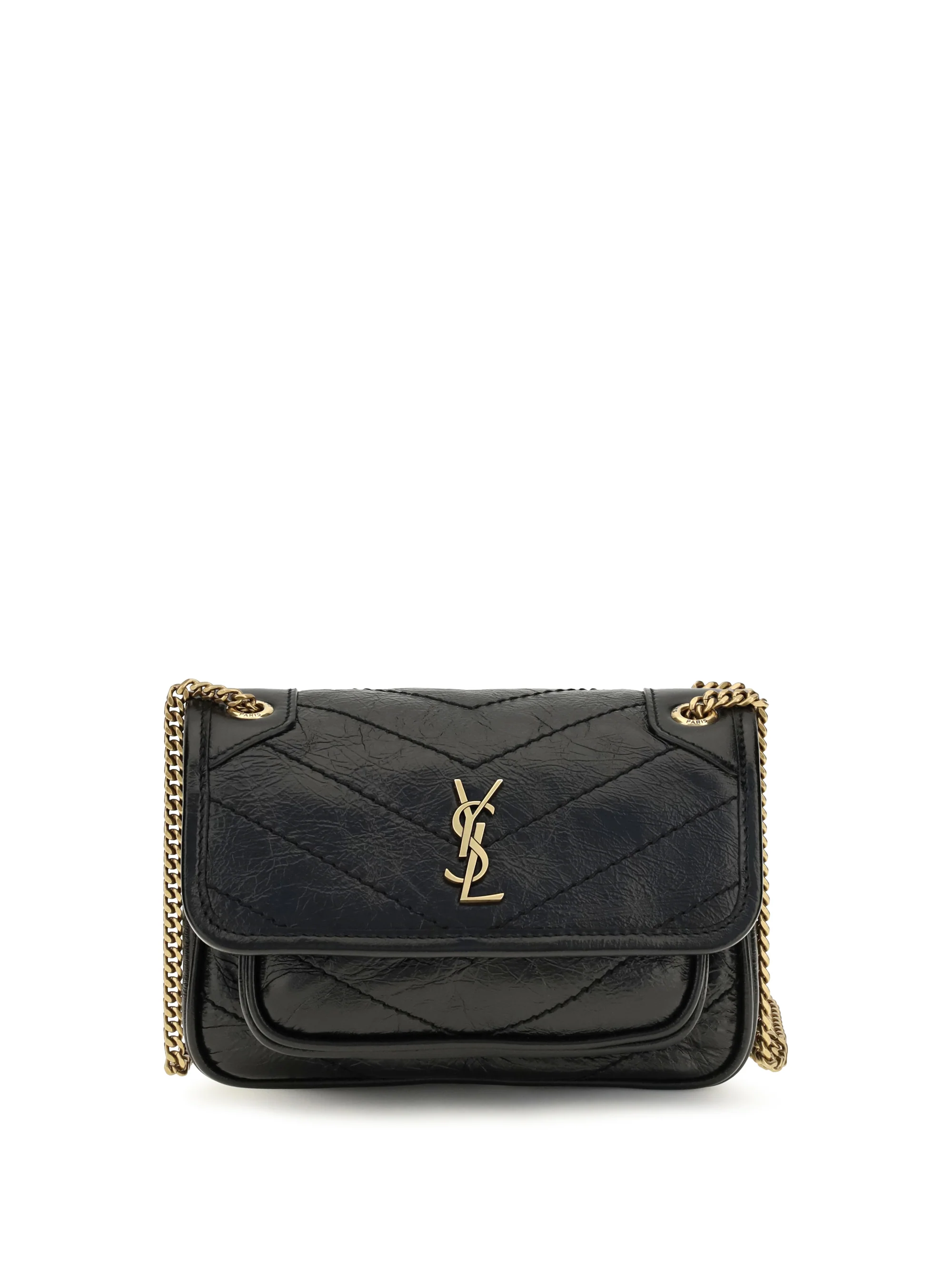 mini niki leather shoulder bag