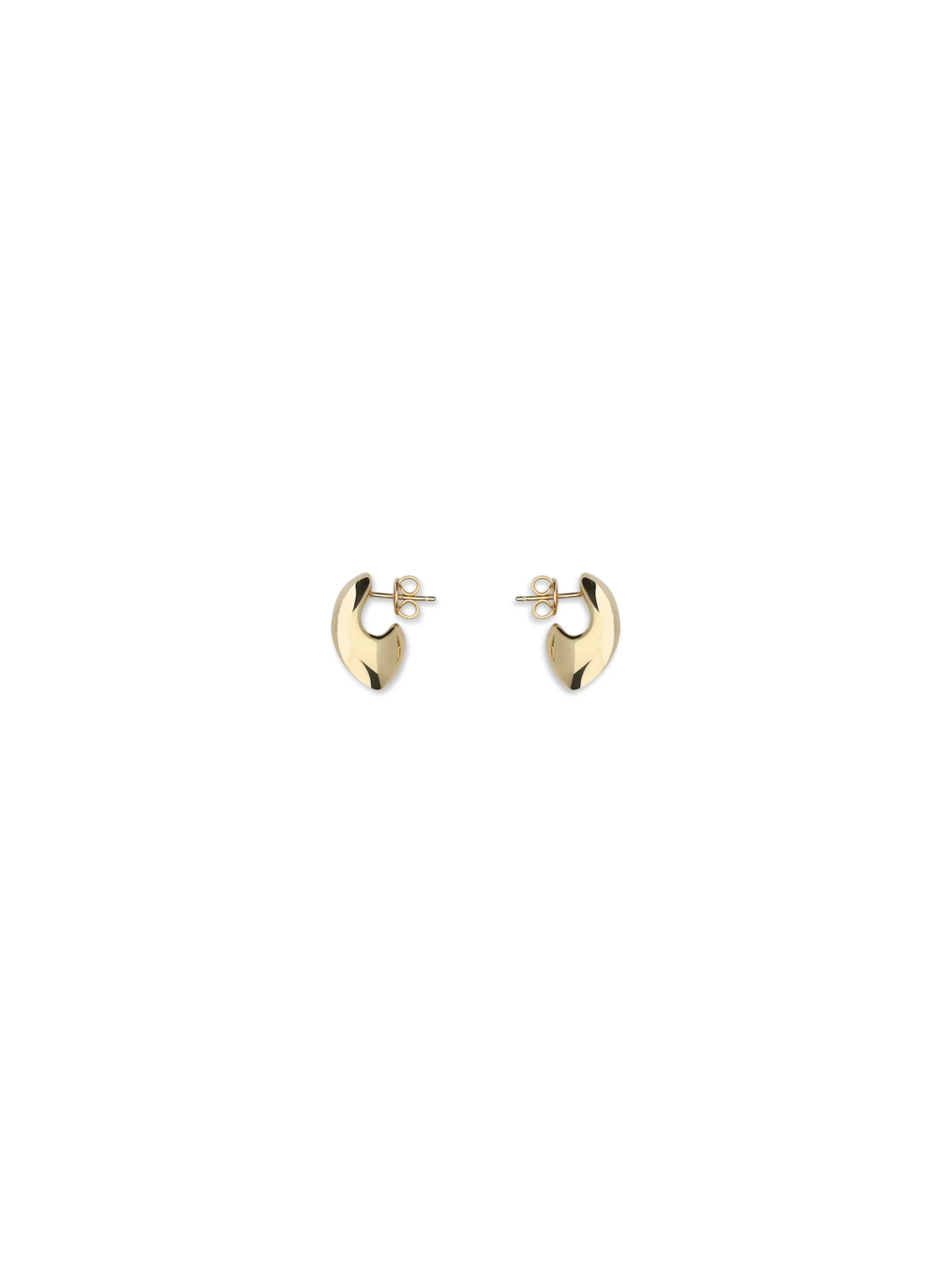 small disc earrings