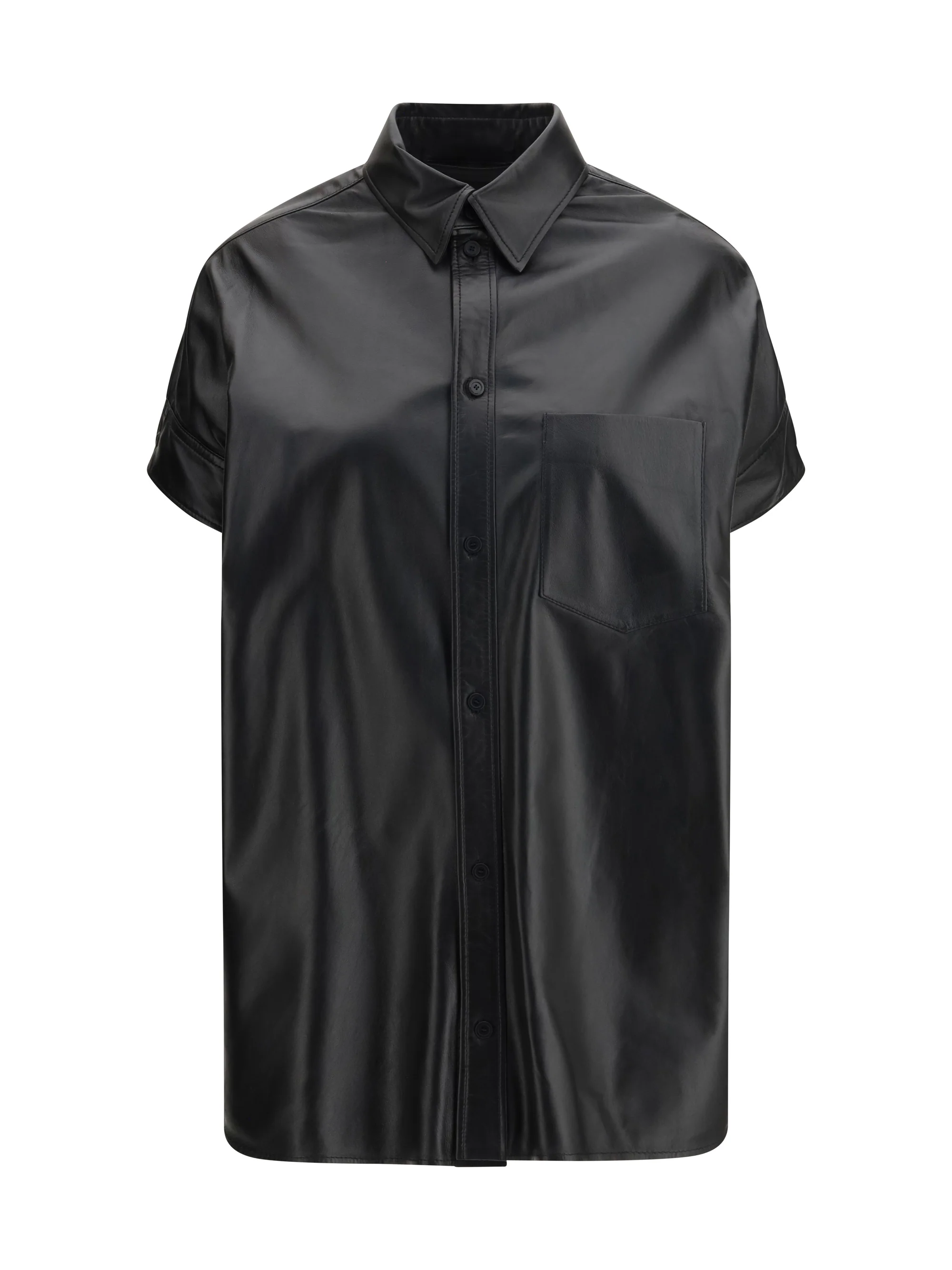 tucked sleeves shirt