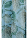 printed organza dress