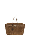 explorer suede travel bag