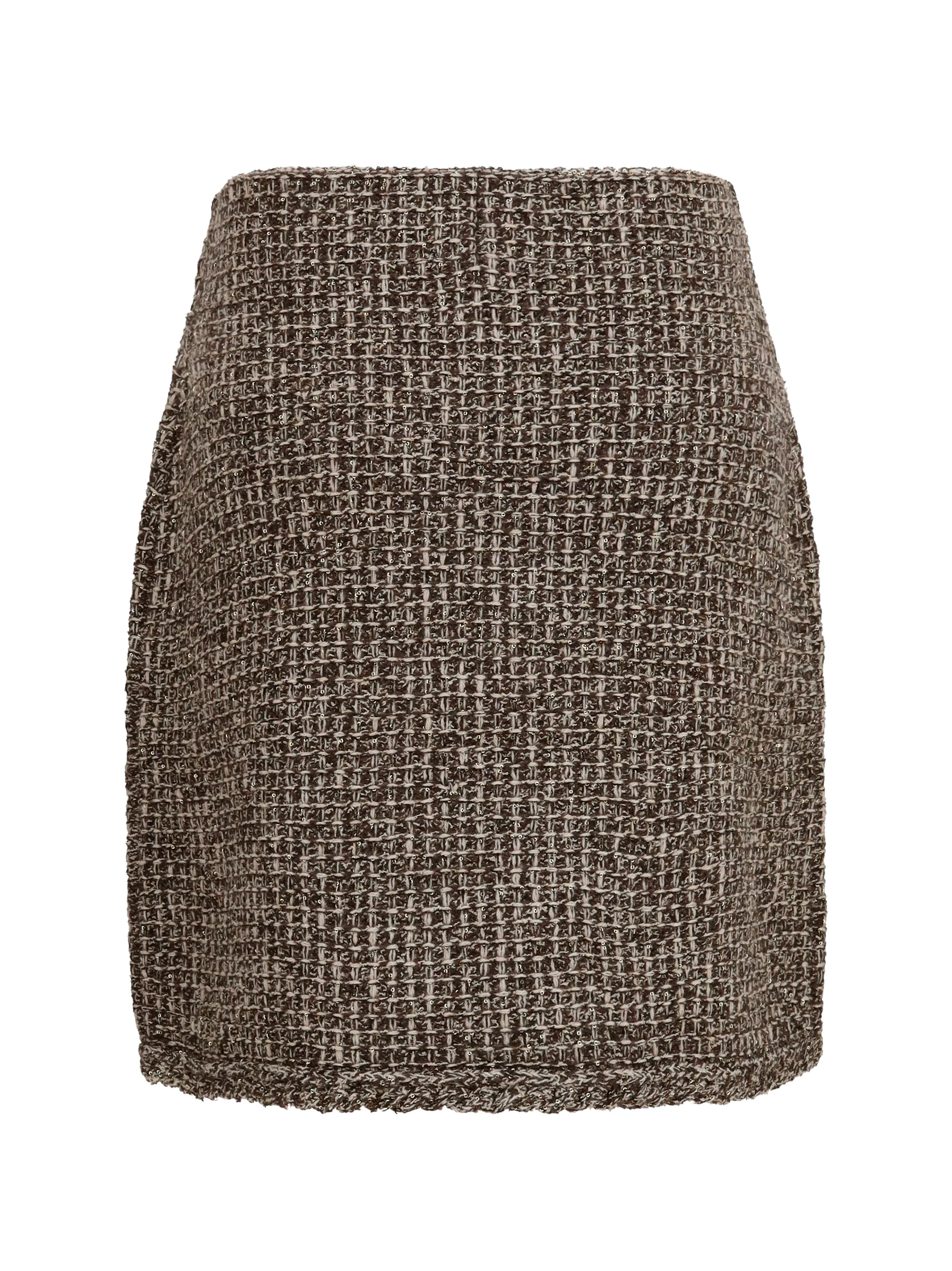 FABIANA FILIPPI 40 tweed mini skirt