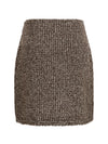 tweed mini skirt
