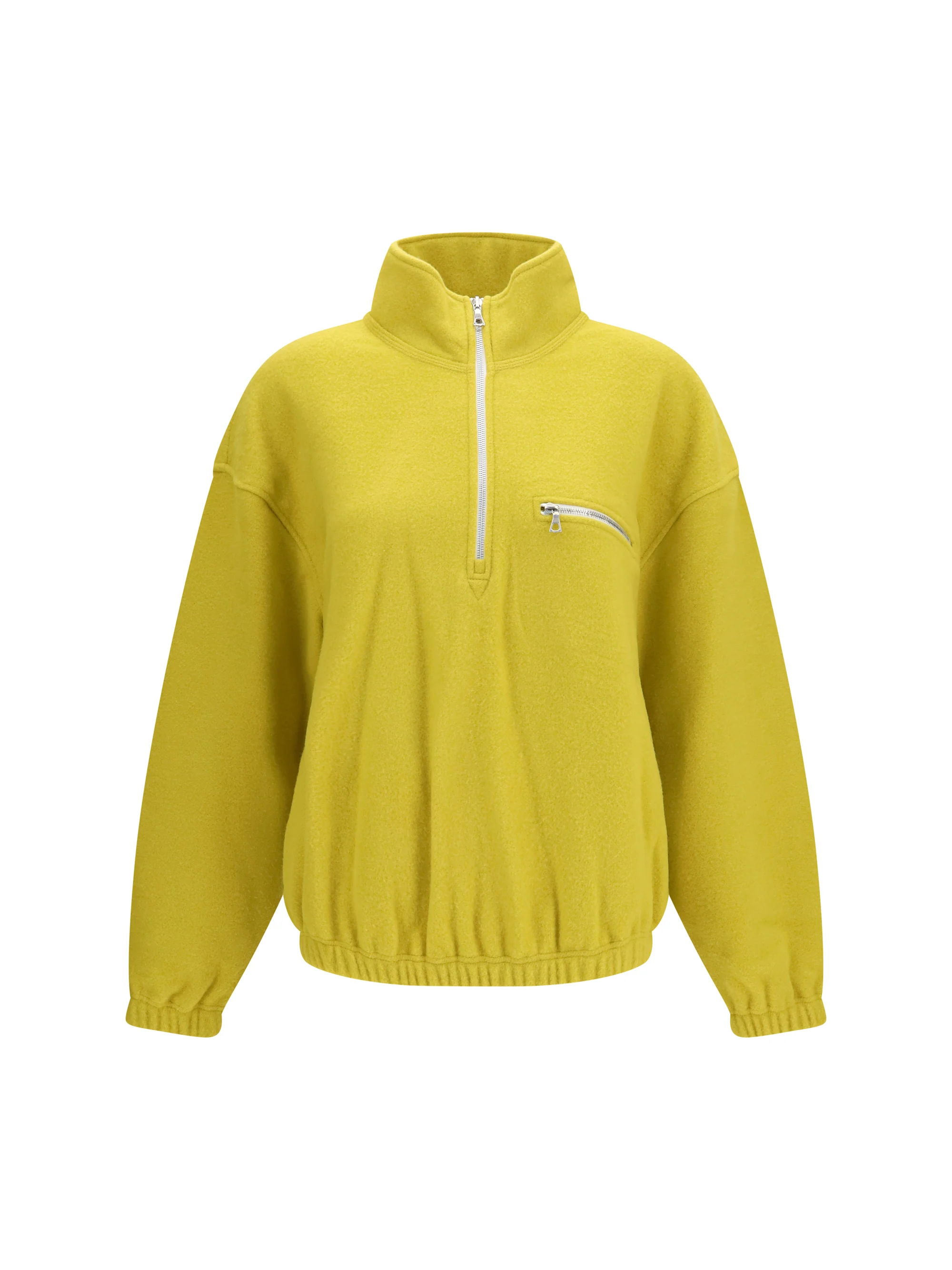 polar high-neck zip jacket