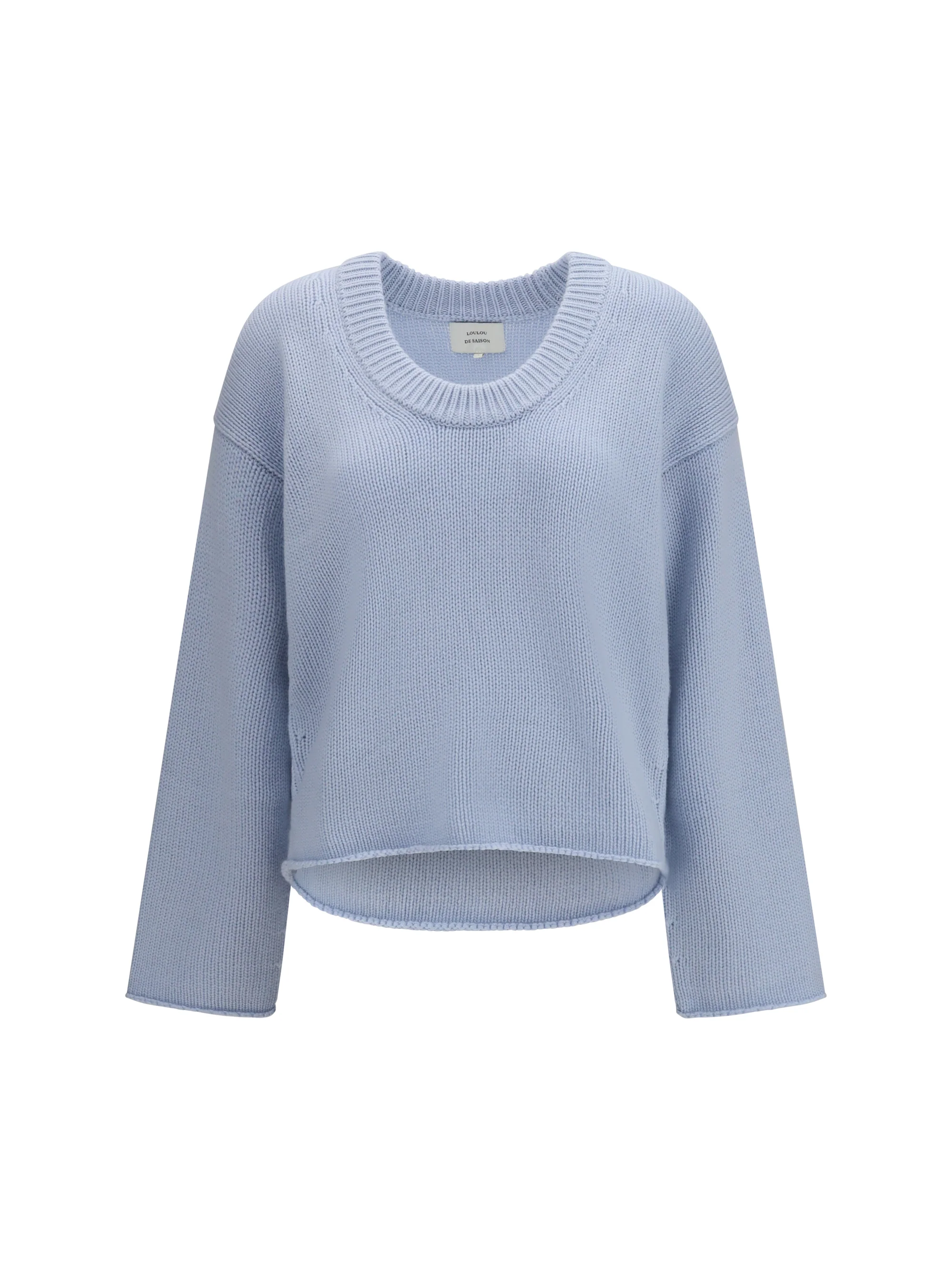 LOULOU DE SAISON L derry lsd u neck cashmere sweater