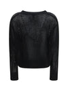 v-neck buttoned cardigan