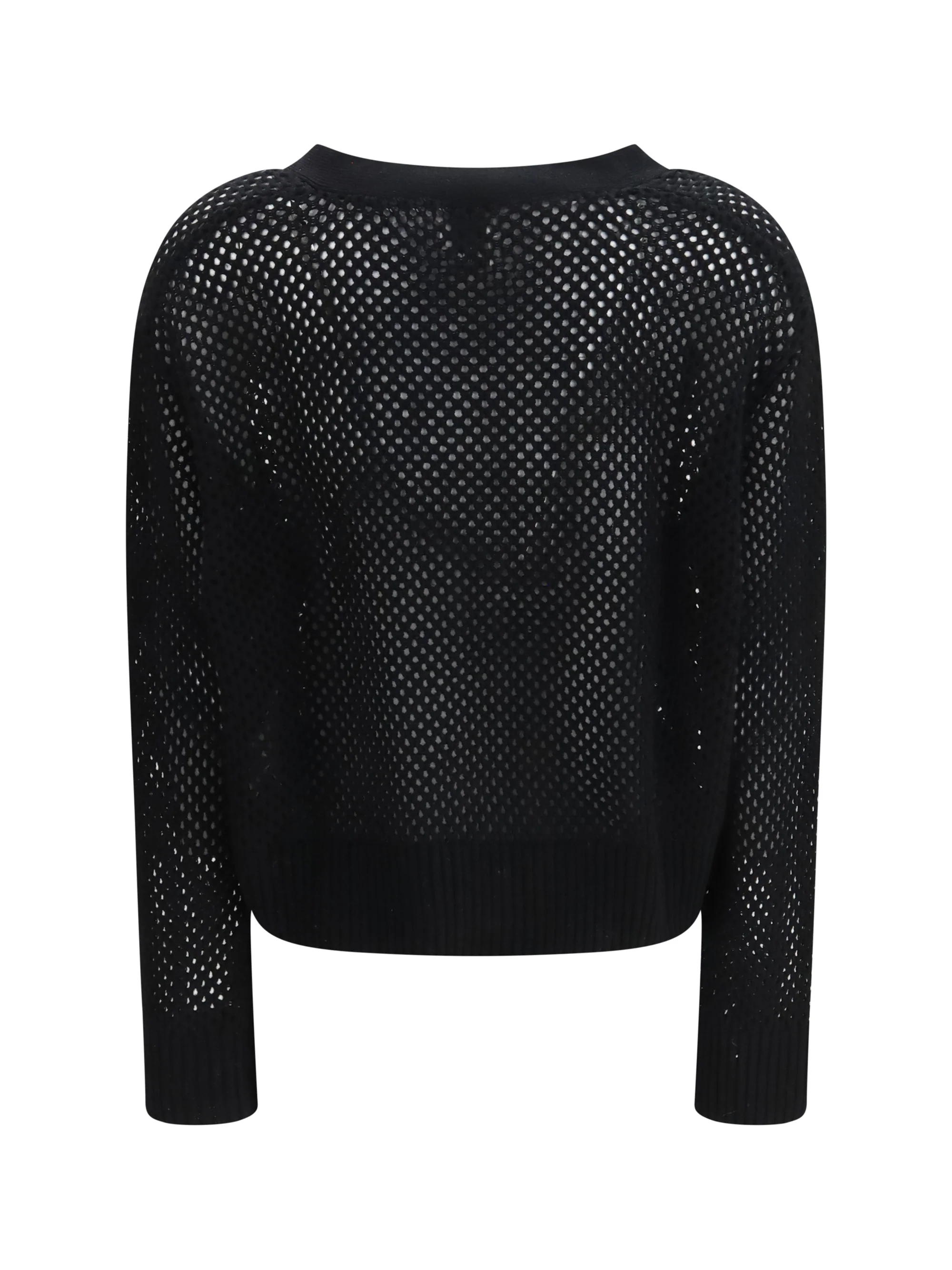 v-neck buttoned cardigan