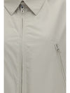cotton zipped pockets jacket