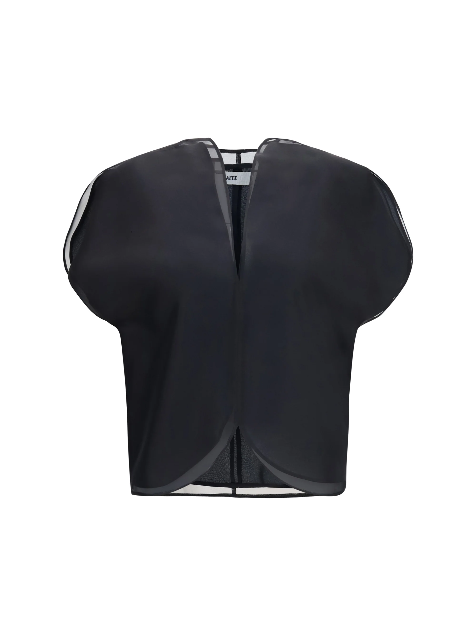 KHAITE 4 briar silk organza top