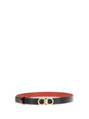 adjustable and reversible gancini belt