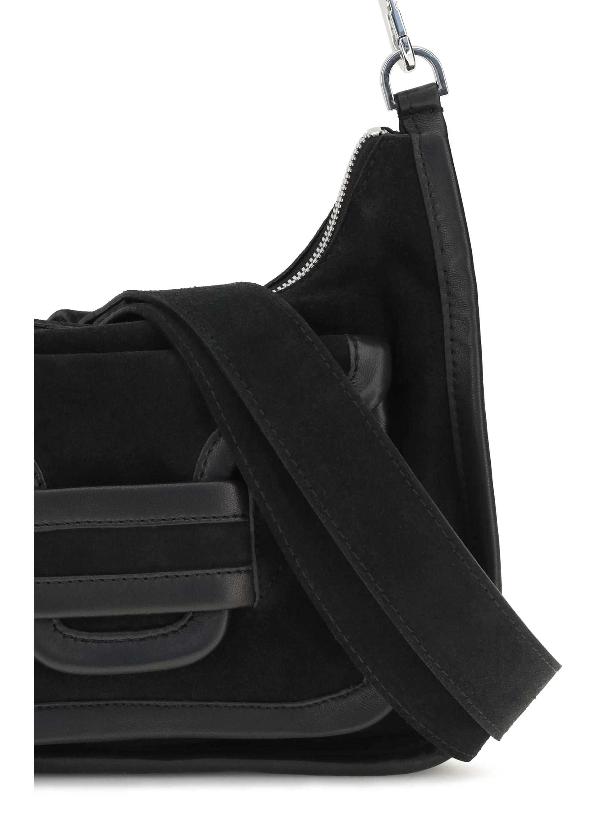 alpha day miss leather shoulder bag