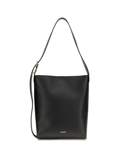 cannolo leather shoulder bag