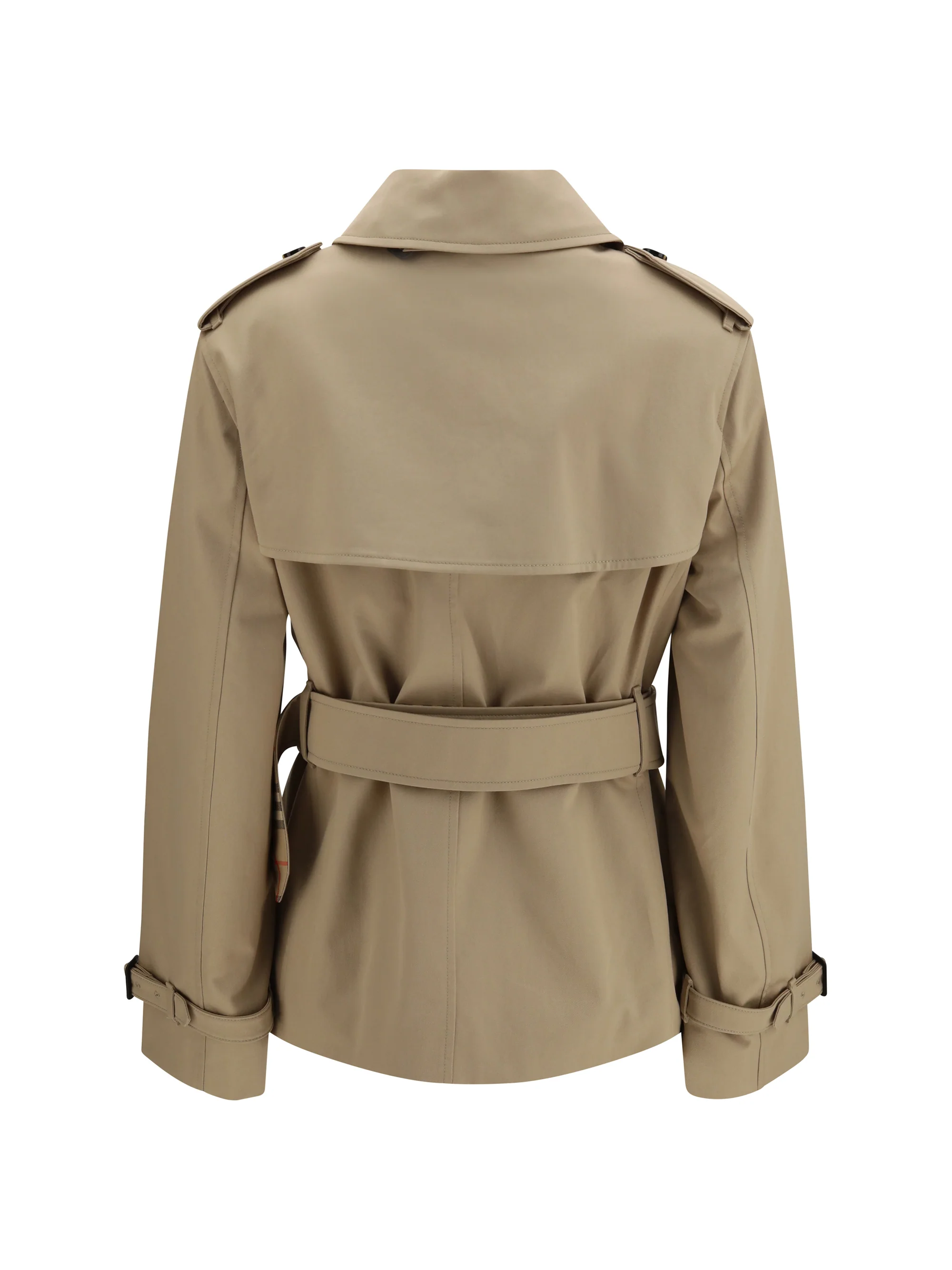BURBERRY 10 lakefield short trench coat