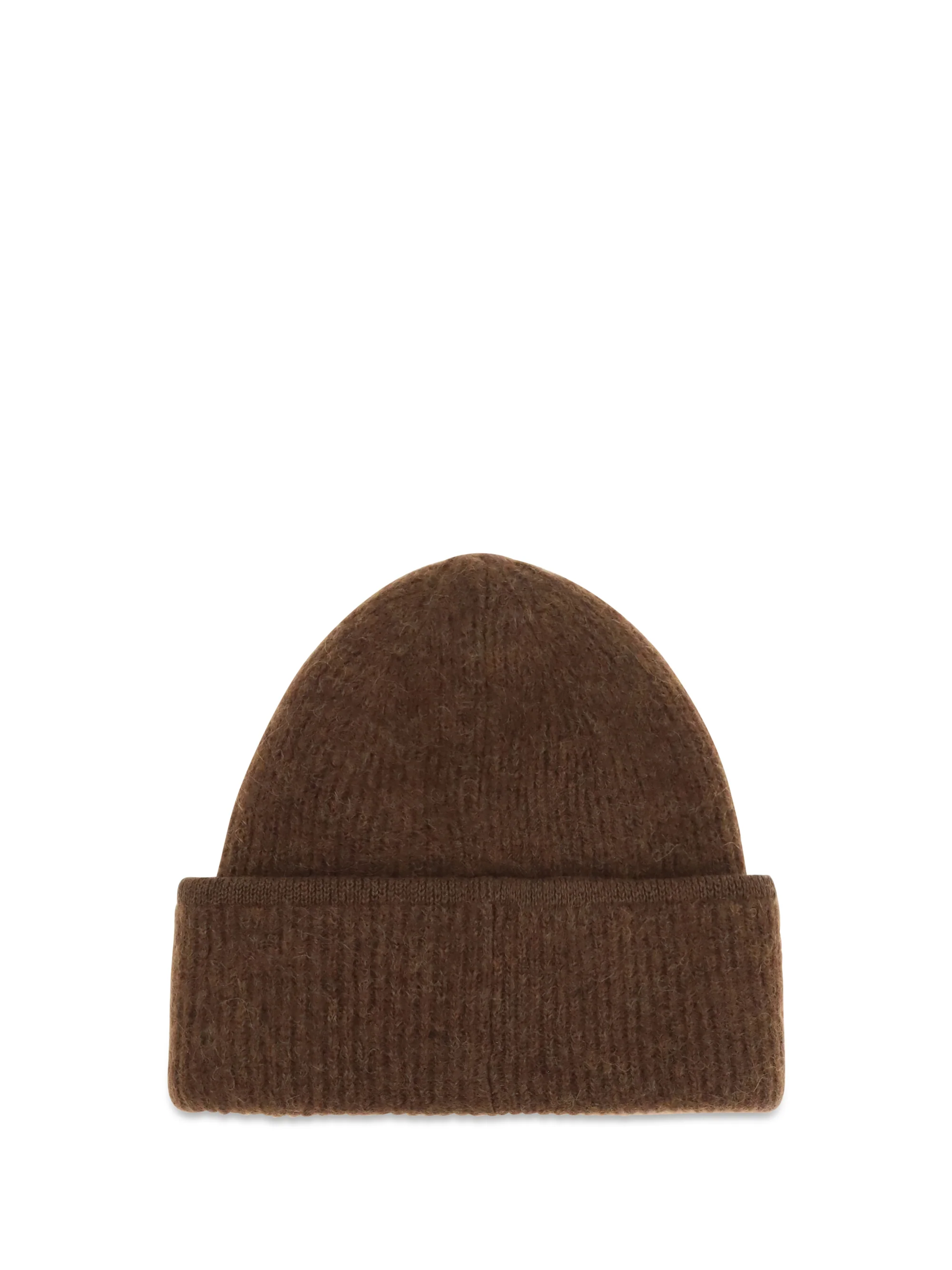 JACQUEMUS OS gros grain ribbed beanie 