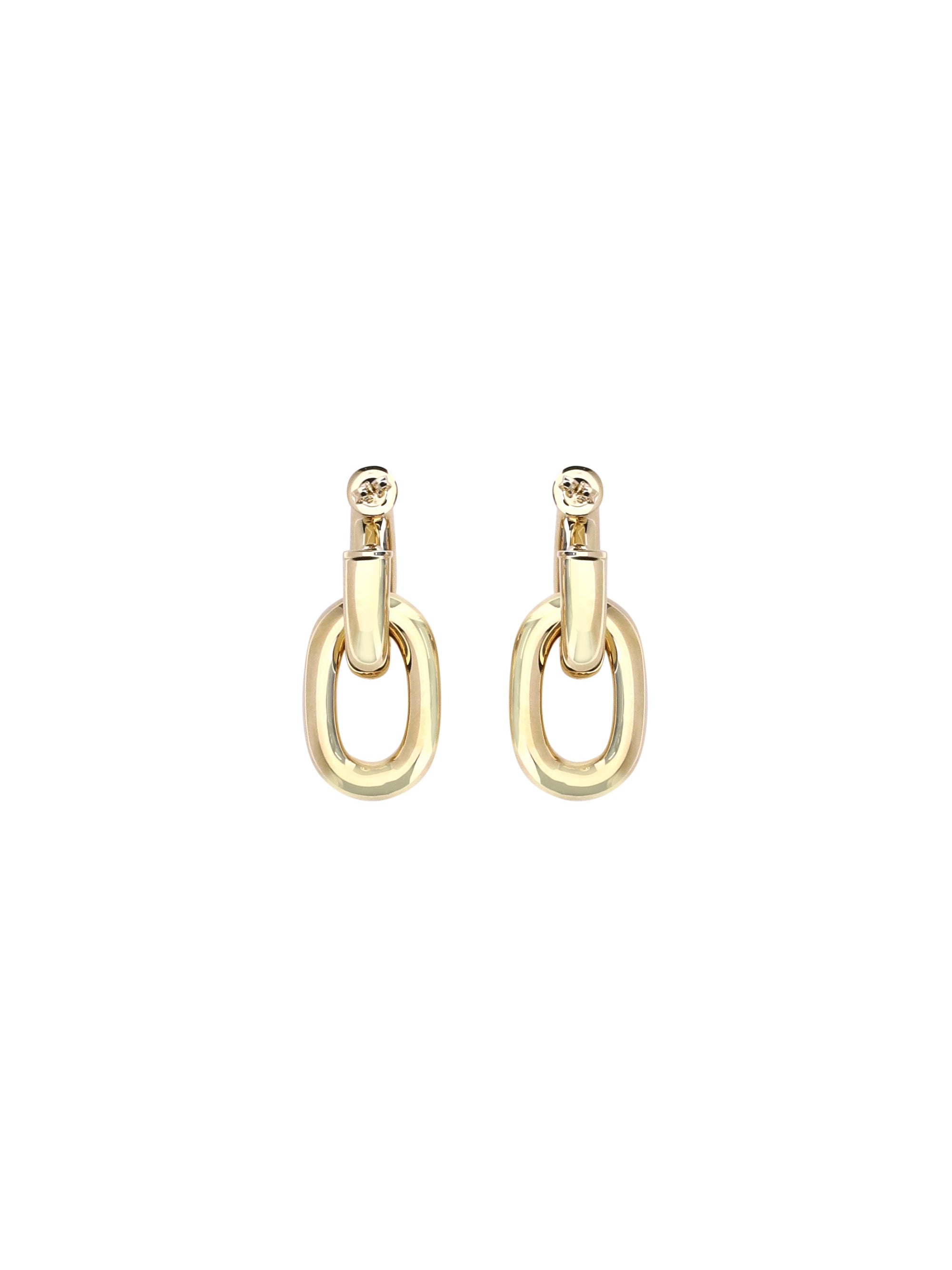RABANNE OS double xl link earrings