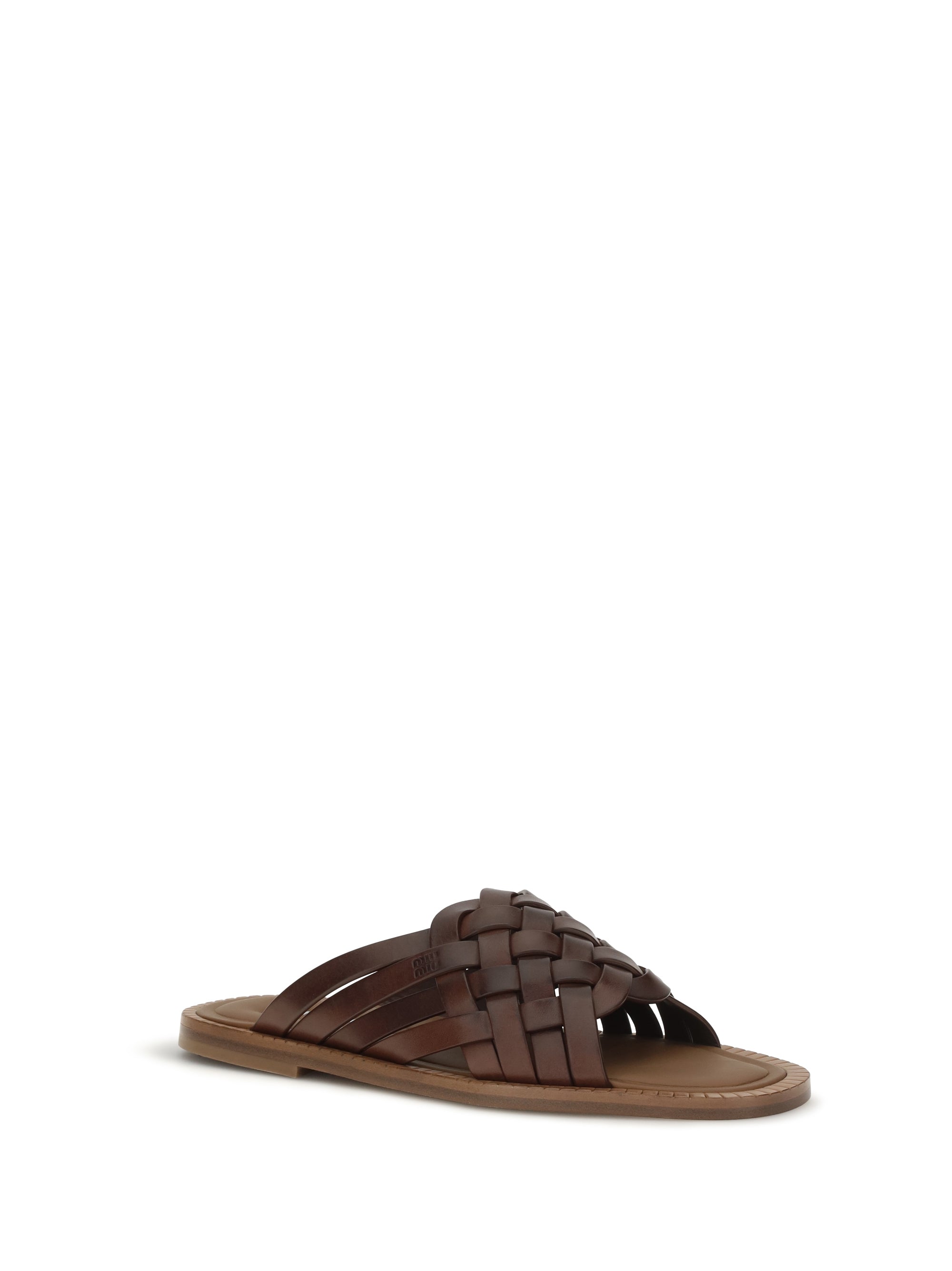MIU MIU 36 leather sandals