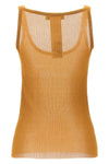 bastia tank top in semi-transparent silk