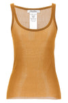 bastia tank top in semi-transparent silk