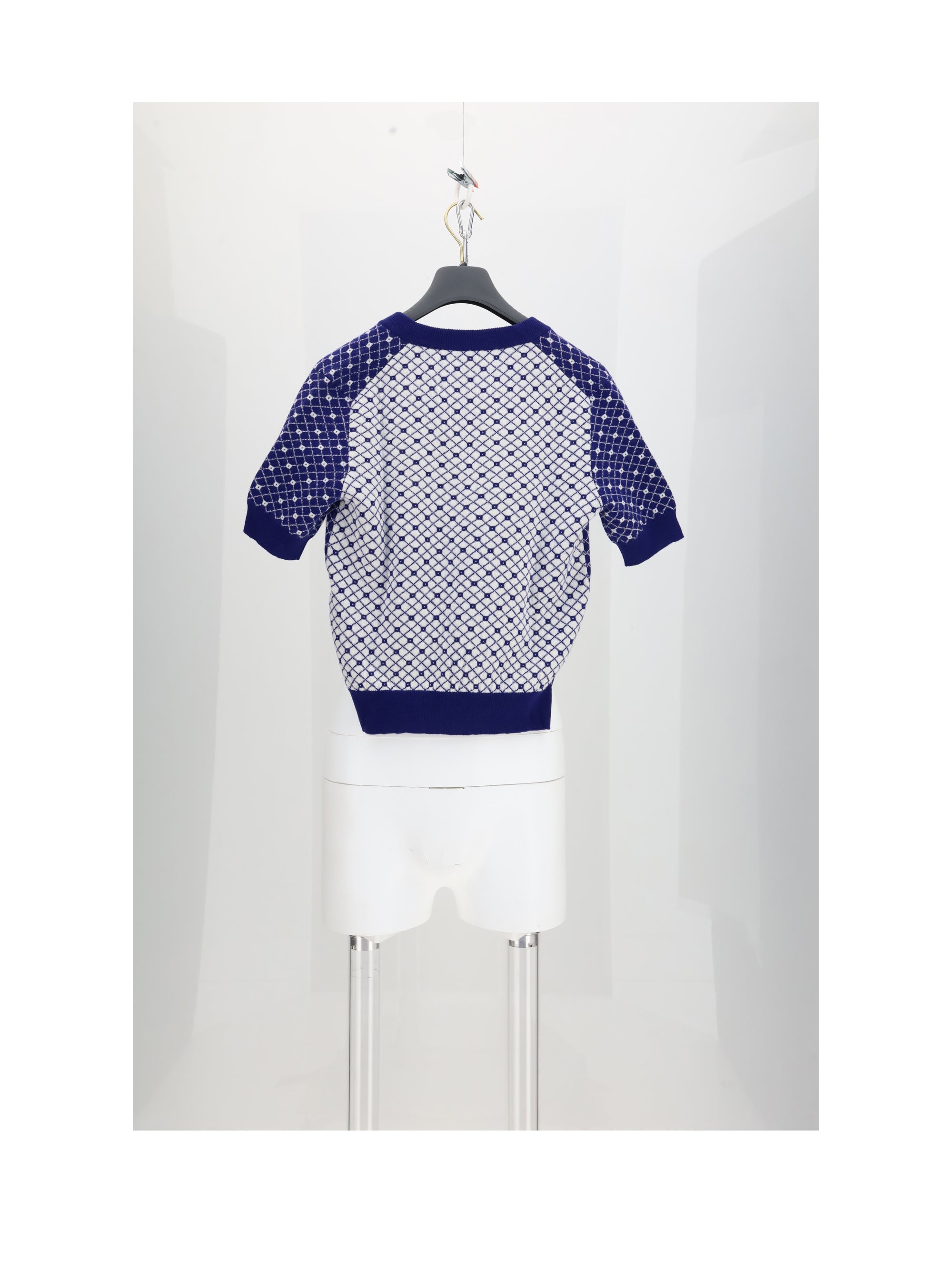 DIOR 38 ba-cannage jacq knit