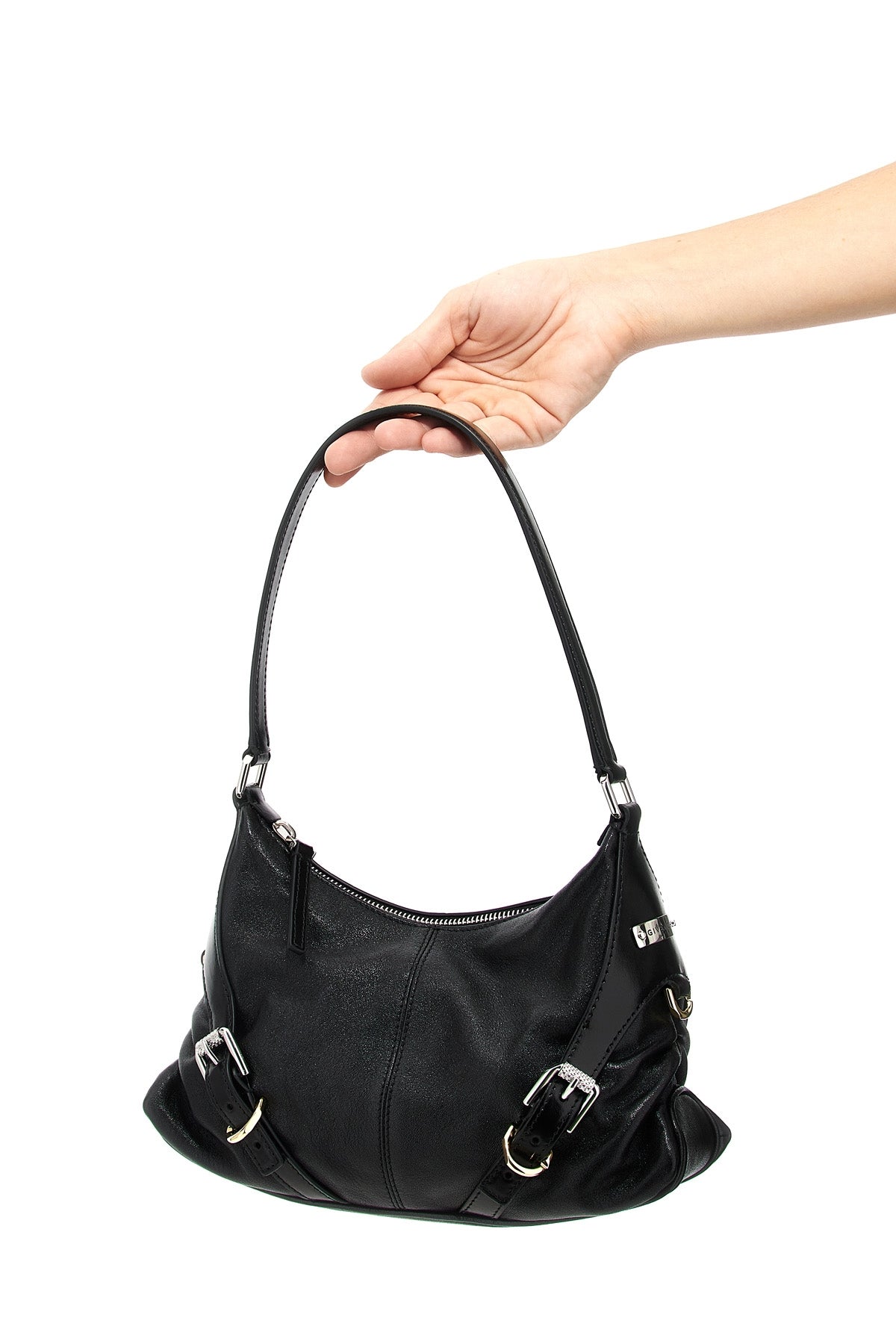 GIVENCHY OS small voyou leather shoulder bag